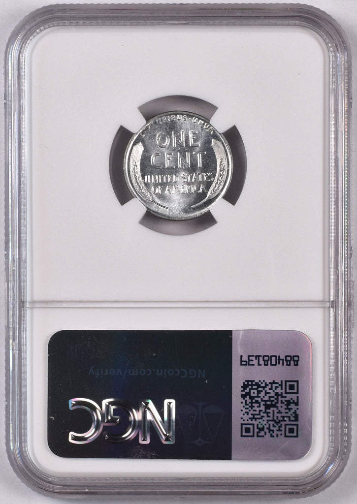 1943 Steel Cent - NGC MS66 - Bag Fragment
