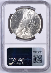 Peace Dollar - NGC Brilliant Uncirculated - Bag Fragment