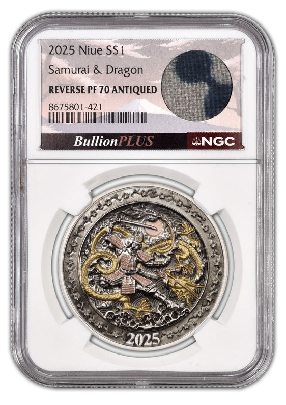 2025 Samurai & Dragon - NGC Reverse PF70