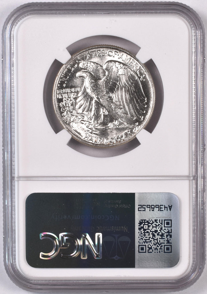 Walking Liberty Half Dollar - NGC MS63 - Bag Fragment