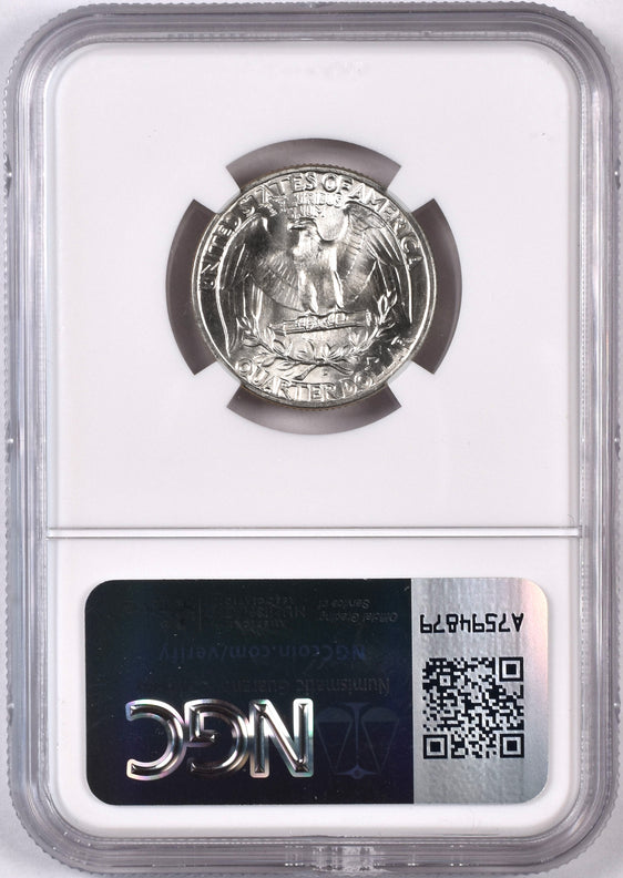 1940-D Washington Quarter - NGC MS65 - Bag Fragment