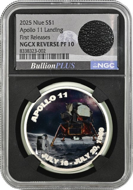 2025 Apollo 11 & Neil Armstrong Relic - NGCX Reverse PF10