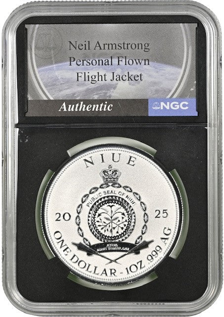 2025 Apollo 11 & Neil Armstrong Relic - NGCX Reverse PF10