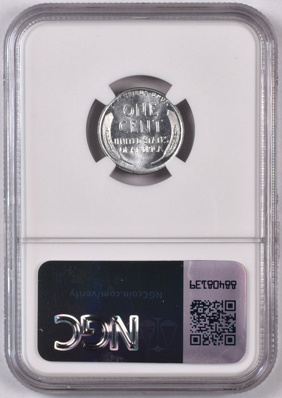 1943 Steel Cent - NGC MS66 - Bag Fragment