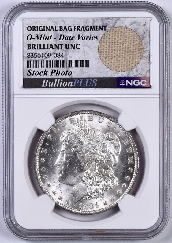 O-Mint Morgan Dollar - NGC Brilliant Uncirculated - Bag Fragment
