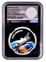 2025 Space Shuttle Columbia & Space Flown Relic - NGCX Reverse PF10