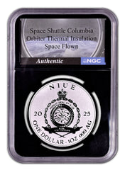 2025 Space Shuttle Columbia & Space Flown Relic - NGCX Reverse PF10