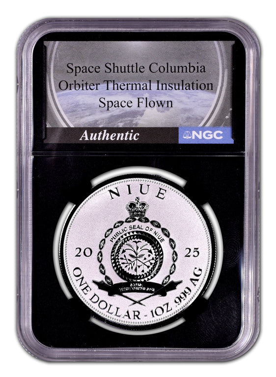 2025 Space Shuttle Columbia & Space Flown Relic - NGCX Reverse PF10