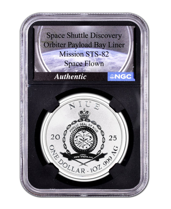 2025 Space Shuttle Discovery Dollar - NGC RP70