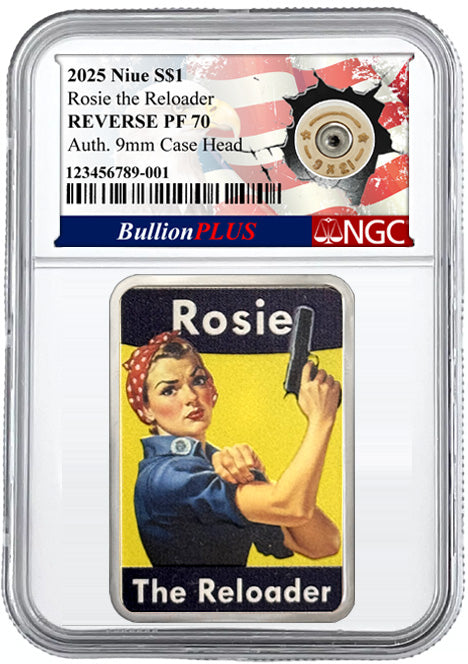 2025 Rosie the Reloader - NGC Reverse PF70